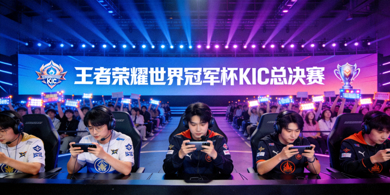 王者荣耀世界冠军杯KIC总决赛 - 手机电竞比赛现场